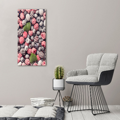 Tableau sur toile Fruits glacés