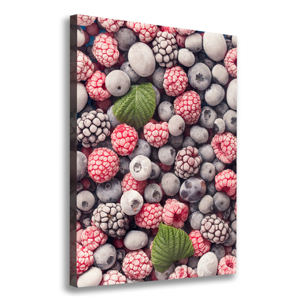 Tableau sur toile Fruits glacés