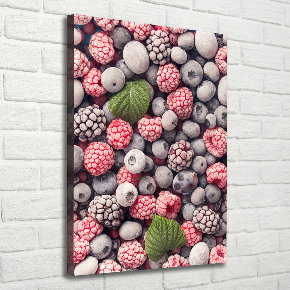 Tableau sur toile Fruits glacés