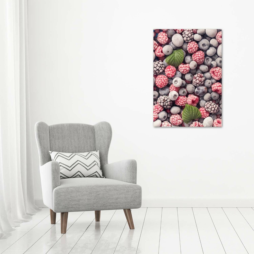 Tableau sur toile Fruits glacés