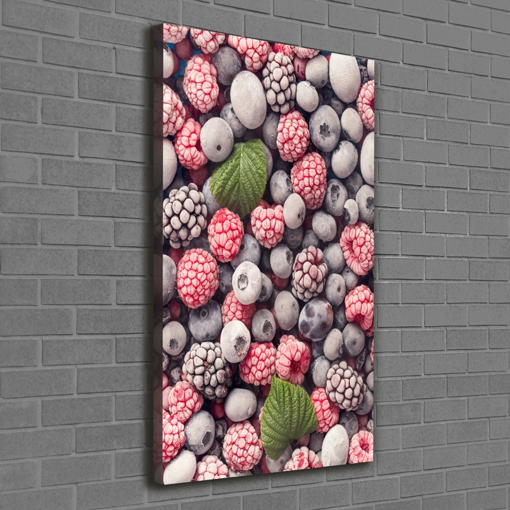 Tableau sur toile Fruits glacés