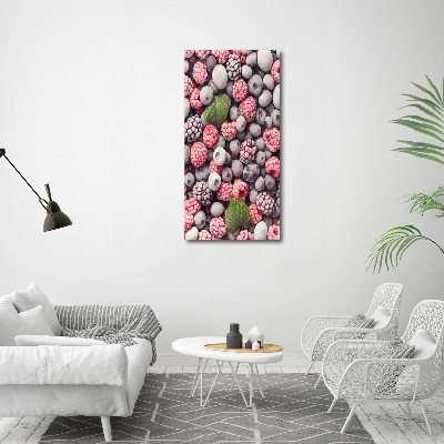 Tableau sur toile Fruits glacés