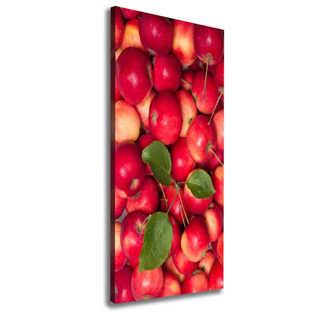 Tableau mural sur toile Pommes rouges