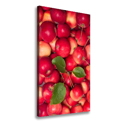 Tableau mural sur toile Pommes rouges