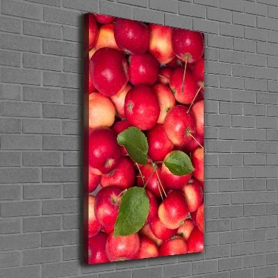 Tableau mural sur toile Pommes rouges