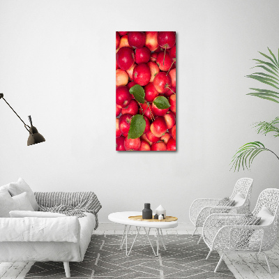 Tableau mural sur toile Pommes rouges