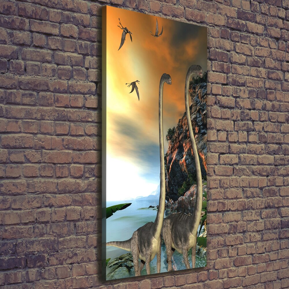 Tableau mural sur toile Dinosaures