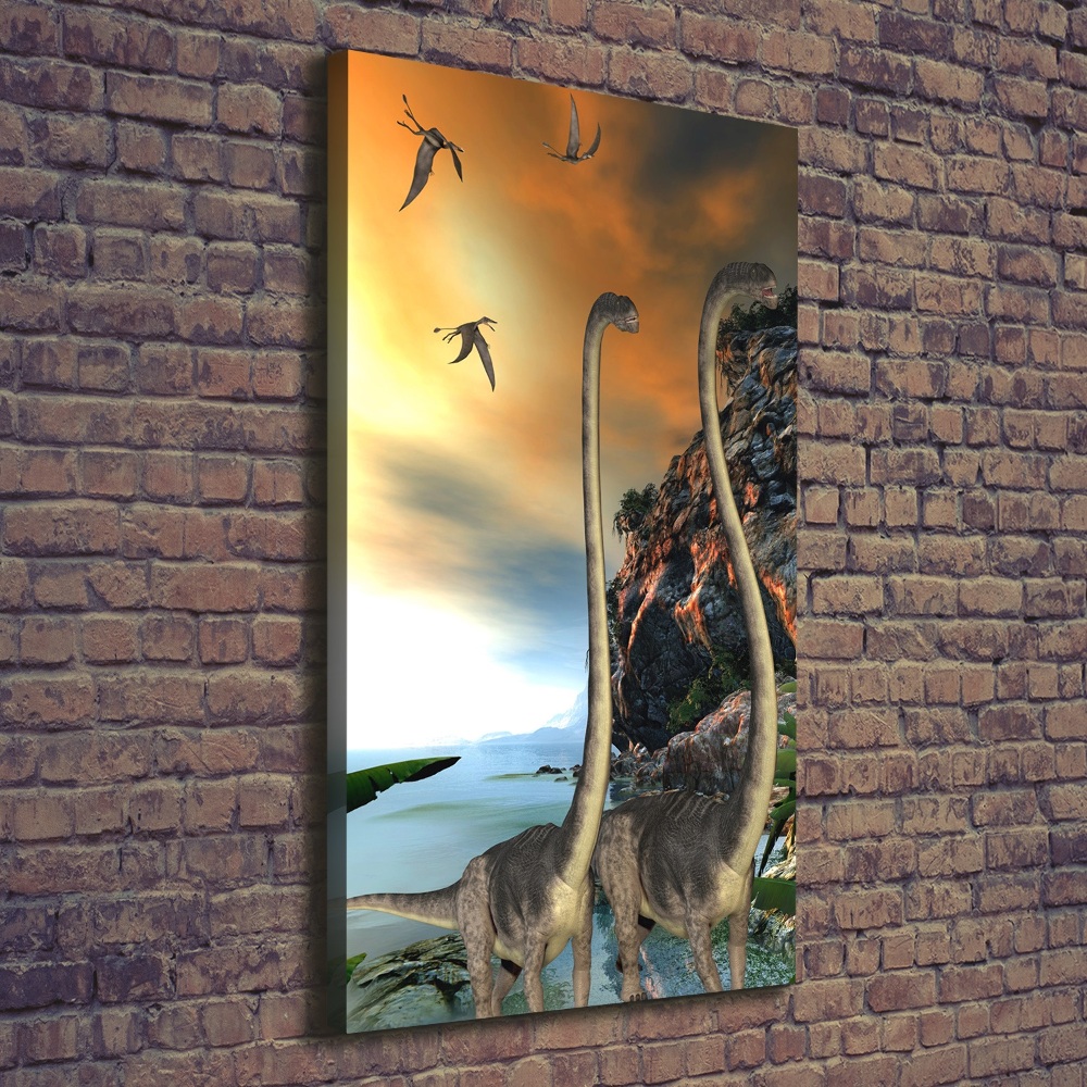 Tableau mural sur toile Dinosaures