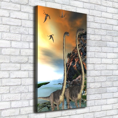 Tableau mural sur toile Dinosaures