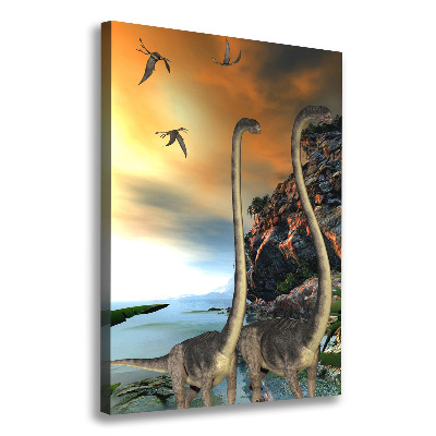 Tableau mural sur toile Dinosaures