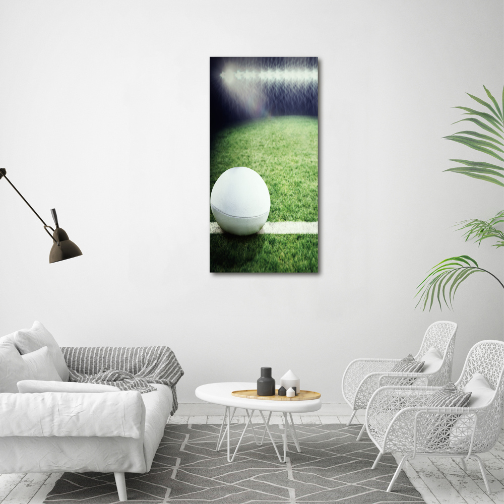 Tableau mural sur toile Ballon de rugby