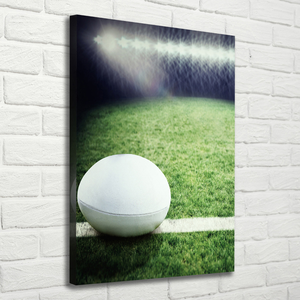 Tableau mural sur toile Ballon de rugby