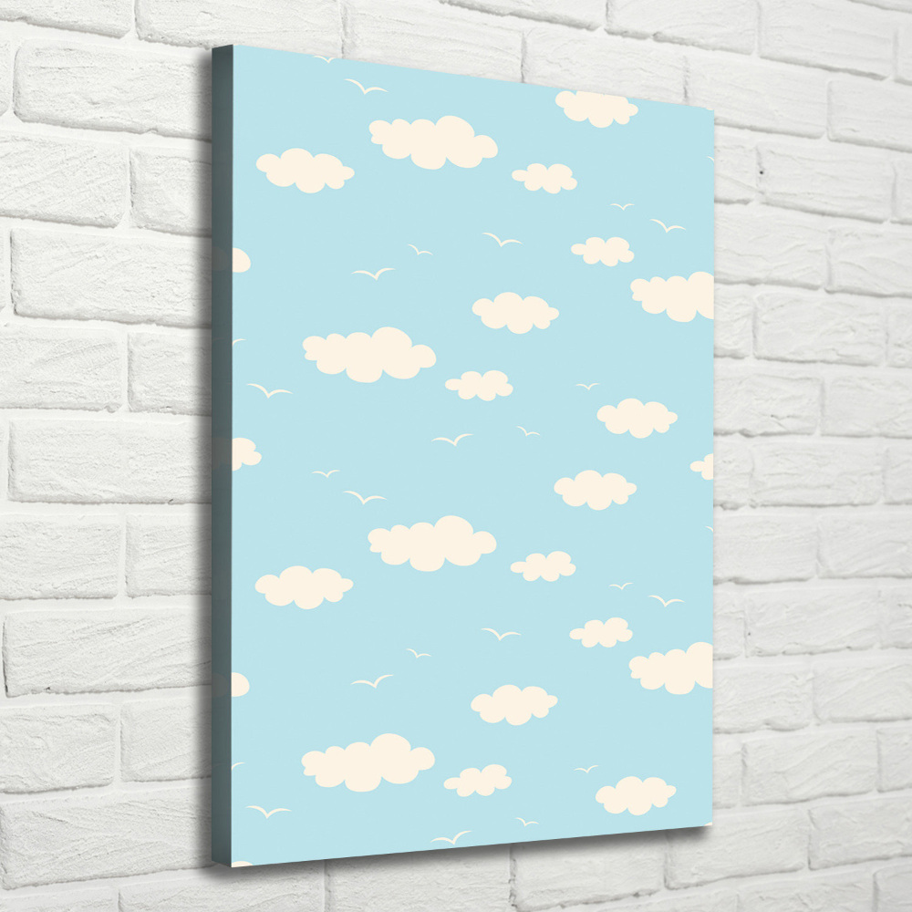 Tableau imprimé sur toile Nuages