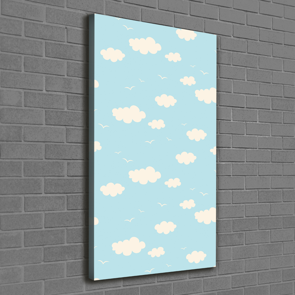 Tableau imprimé sur toile Nuages