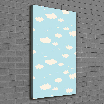 Tableau imprimé sur toile Nuages