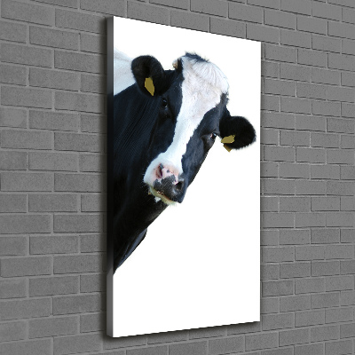 Tableau toile imprimée Vache latine