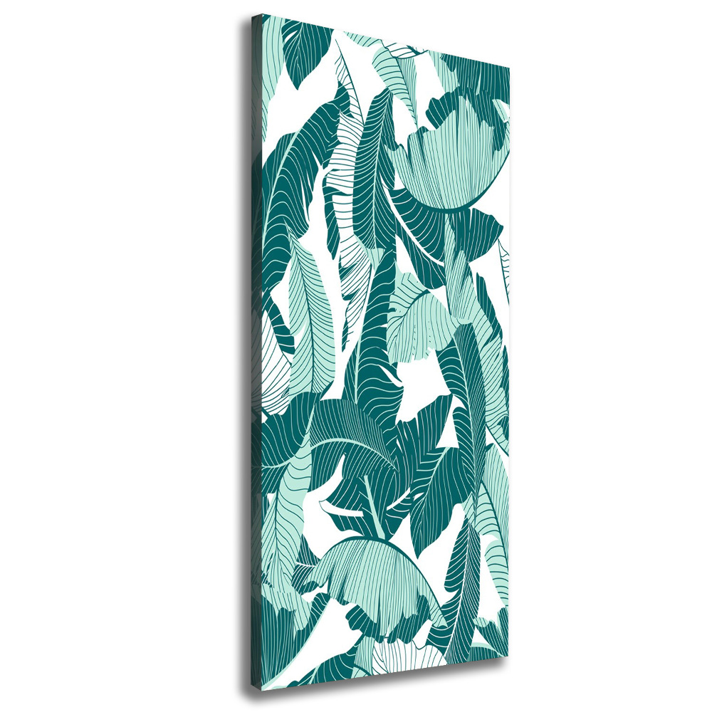 Tableau photo sur toile Feuilles tropicales plantes