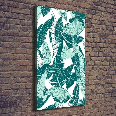 Tableau photo sur toile Feuilles tropicales plantes