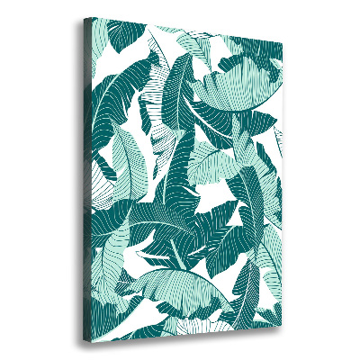 Tableau photo sur toile Feuilles tropicales plantes