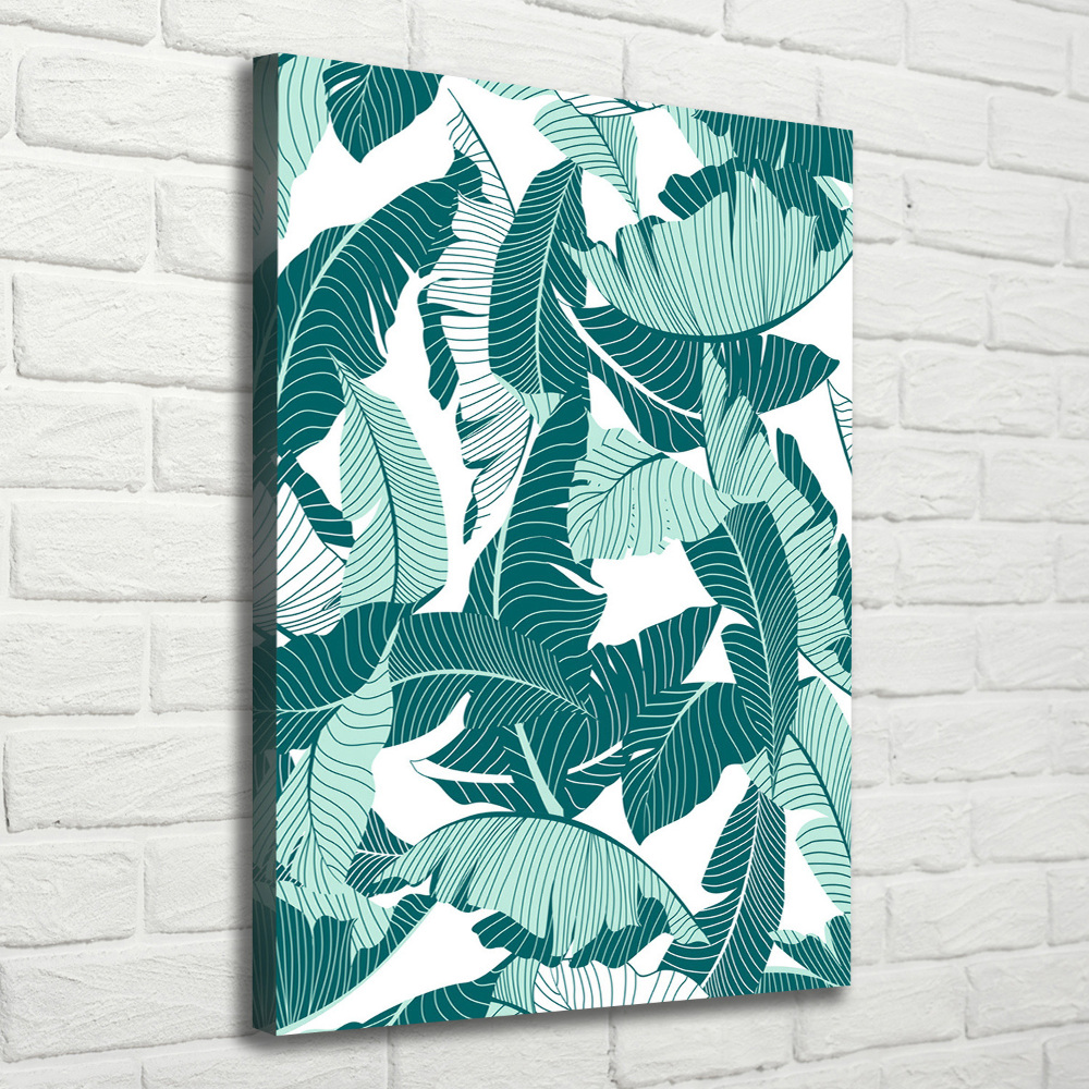 Tableau photo sur toile Feuilles tropicales plantes