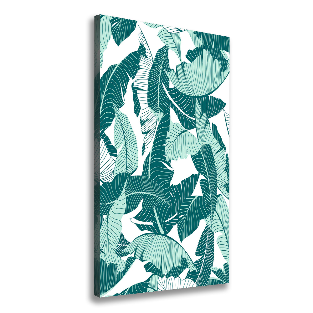 Tableau photo sur toile Feuilles tropicales plantes