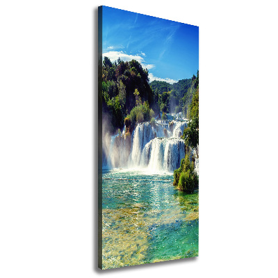 Tableau photo sur toile Chute d'eau de Krka