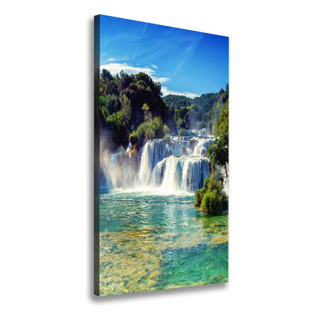 Tableau photo sur toile Chute d'eau de Krka