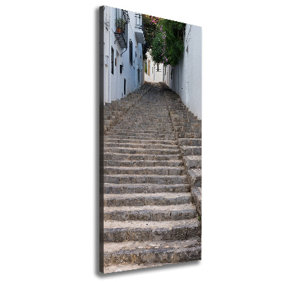 Tableau sur toile Escalier en pierre