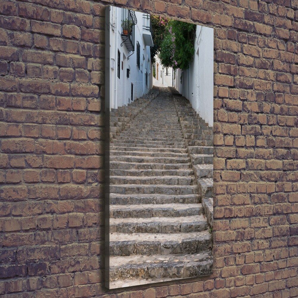 Tableau sur toile Escalier en pierre