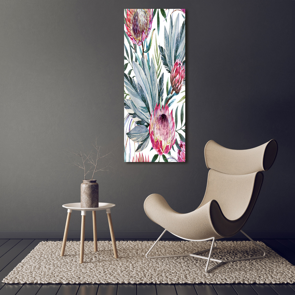 Tableau imprimé sur toile Protea