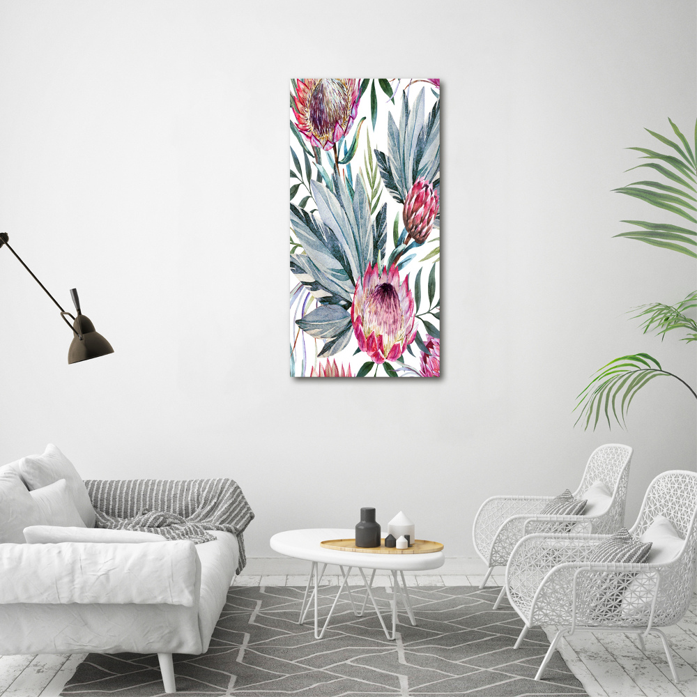 Tableau imprimé sur toile Protea