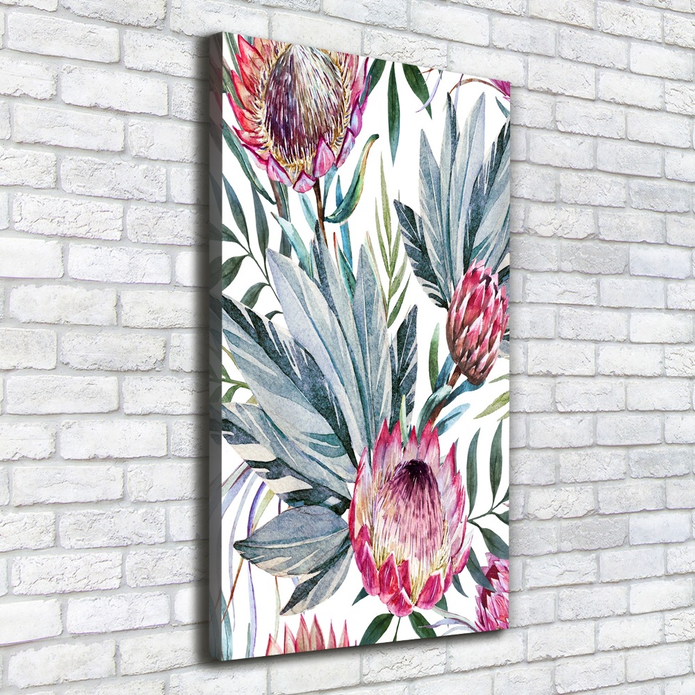 Tableau imprimé sur toile Protea