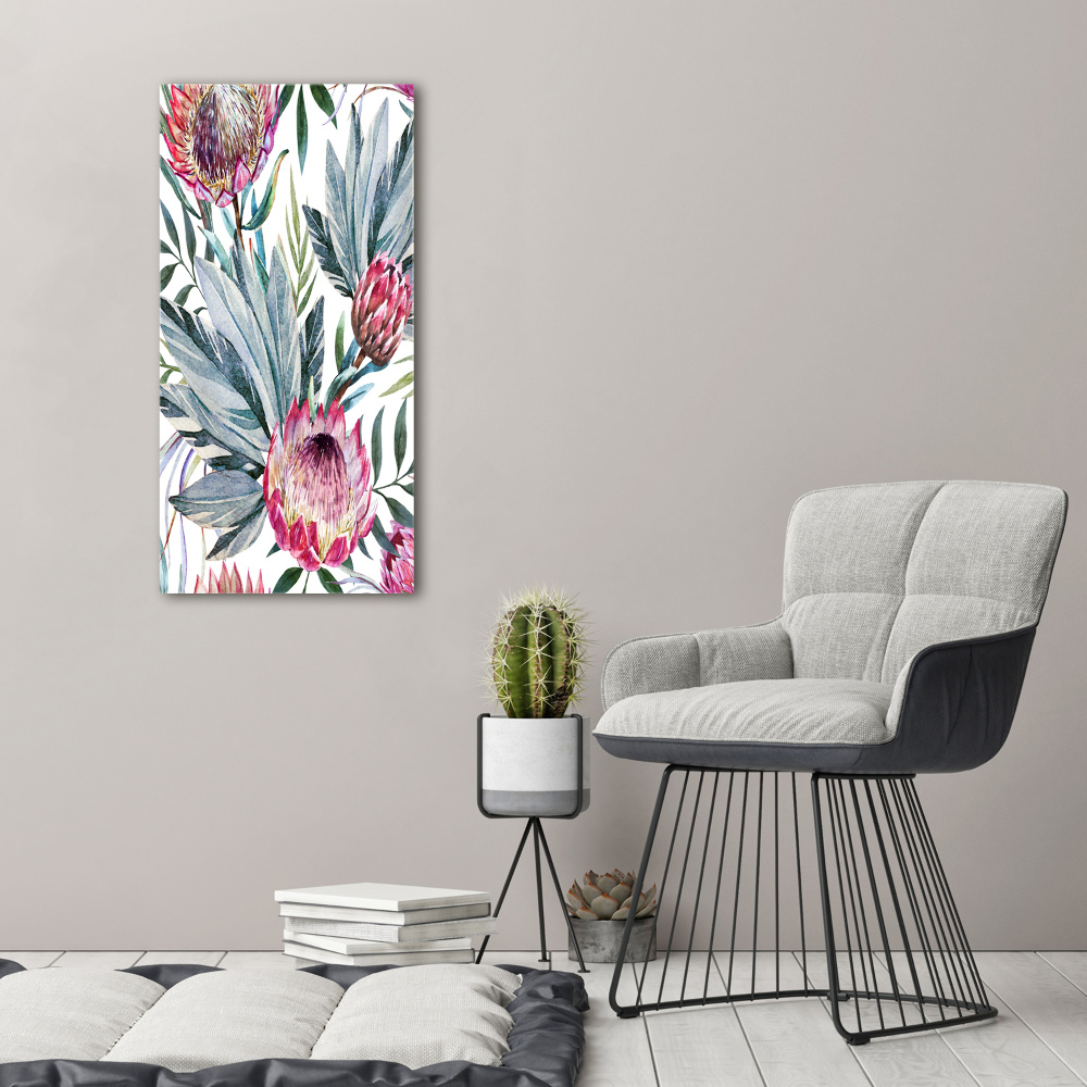 Tableau imprimé sur toile Protea