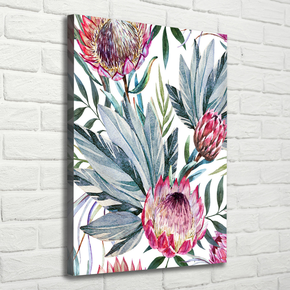 Tableau imprimé sur toile Protea