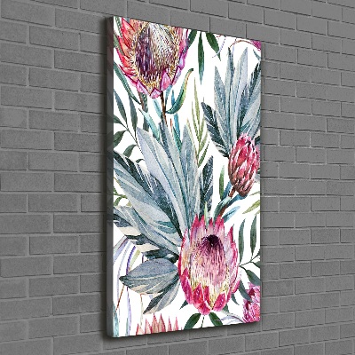 Tableau imprimé sur toile Protea