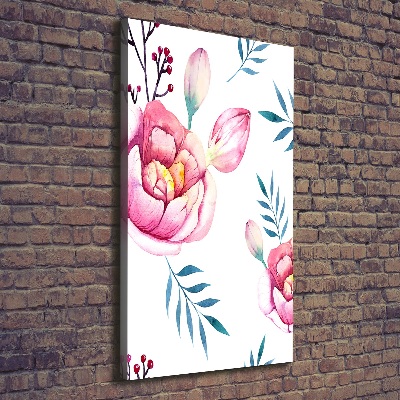 Tableau photo sur toile Pivoines