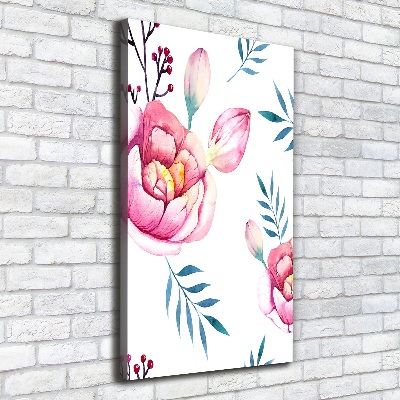 Tableau photo sur toile Pivoines