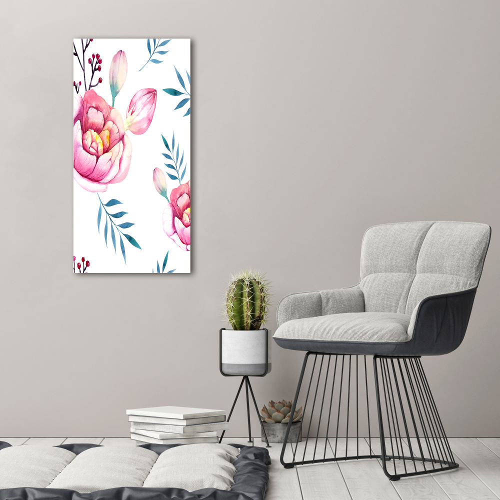 Tableau photo sur toile Pivoines