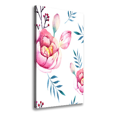 Tableau photo sur toile Pivoines