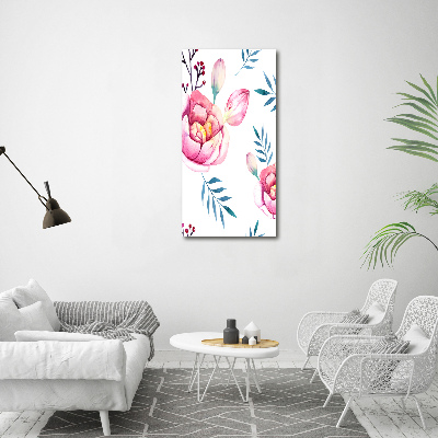 Tableau photo sur toile Pivoines