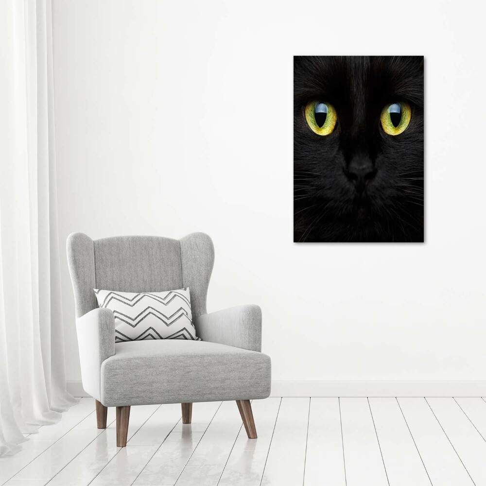 Tableau photo sur toile Les yeux du chat