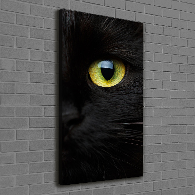 Tableau photo sur toile Les yeux du chat