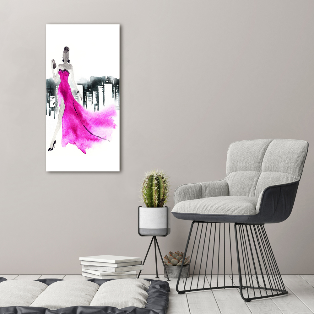 Tableau sur toile Illustration de la mode