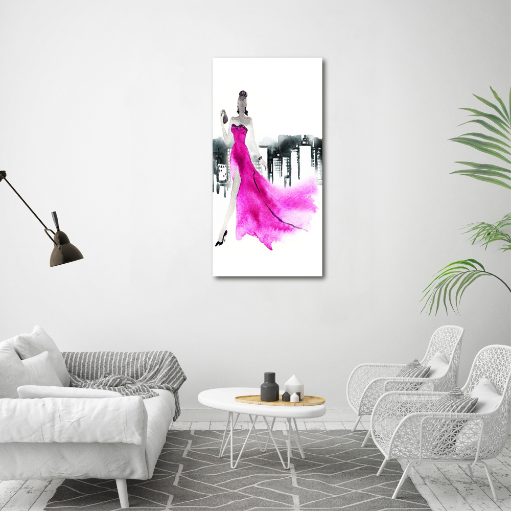 Tableau sur toile Illustration de la mode