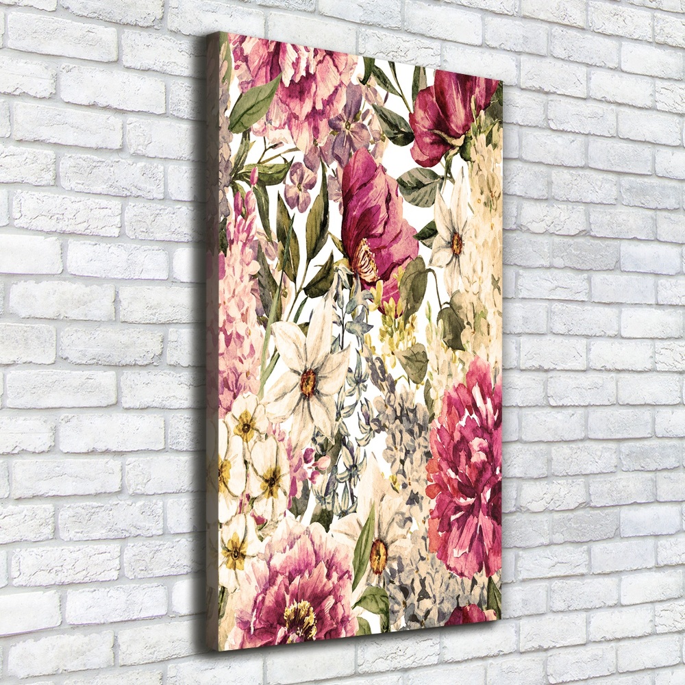 Tableau photo sur toile Motifs floraux