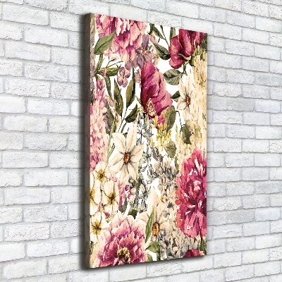 Tableau photo sur toile Motifs floraux