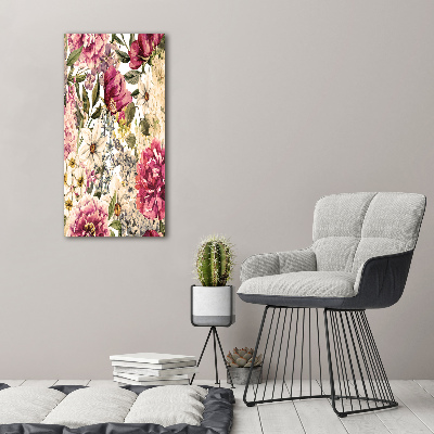 Tableau photo sur toile Motifs floraux