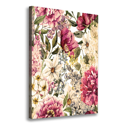 Tableau photo sur toile Motifs floraux