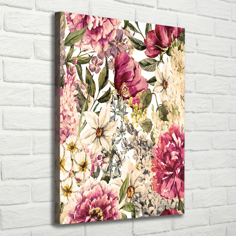 Tableau photo sur toile Motifs floraux