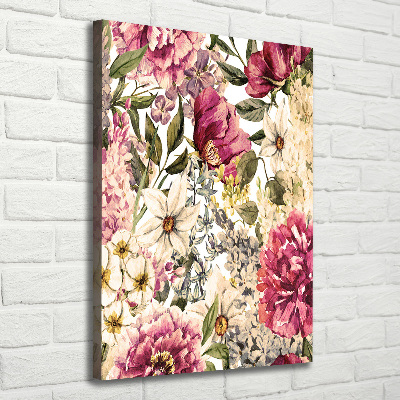 Tableau photo sur toile Motifs floraux